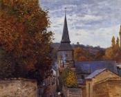 克劳德 莫奈 : Street in Sainte-Adresse